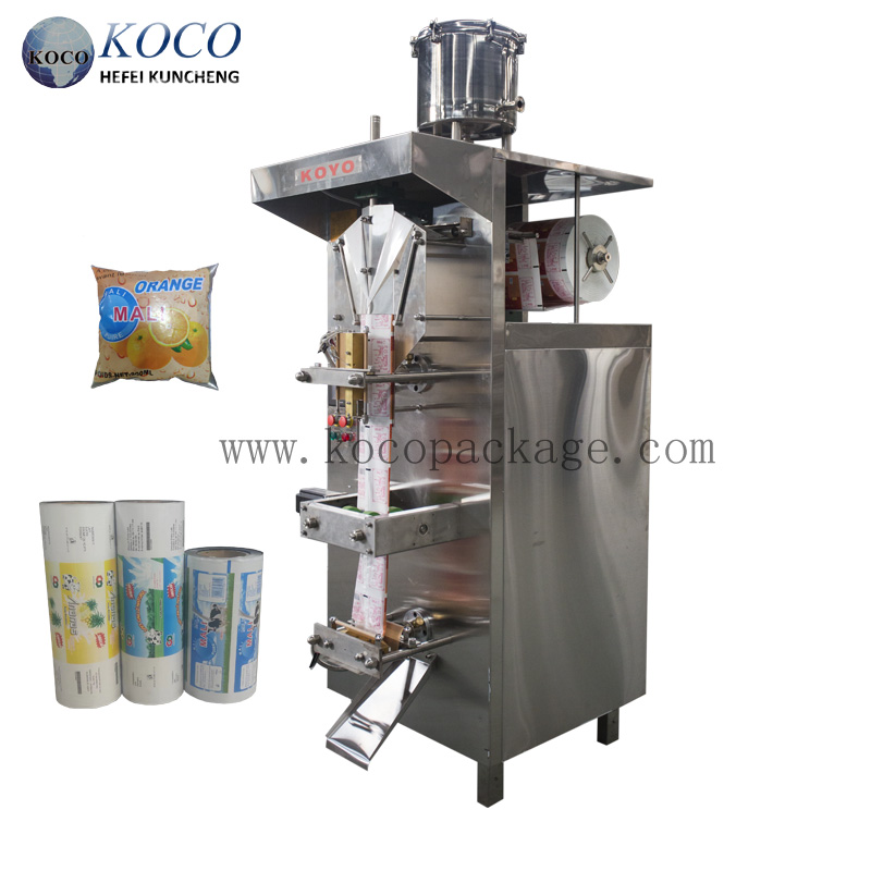 automatic juice packing machine