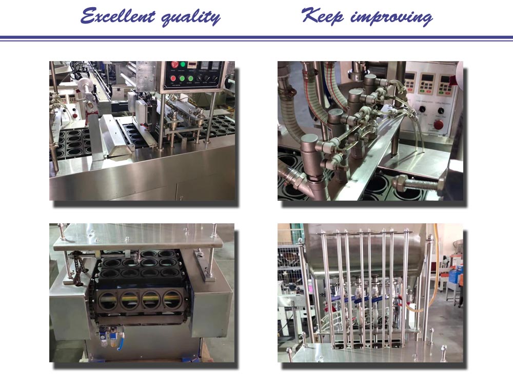 water yogurt cup filling machine