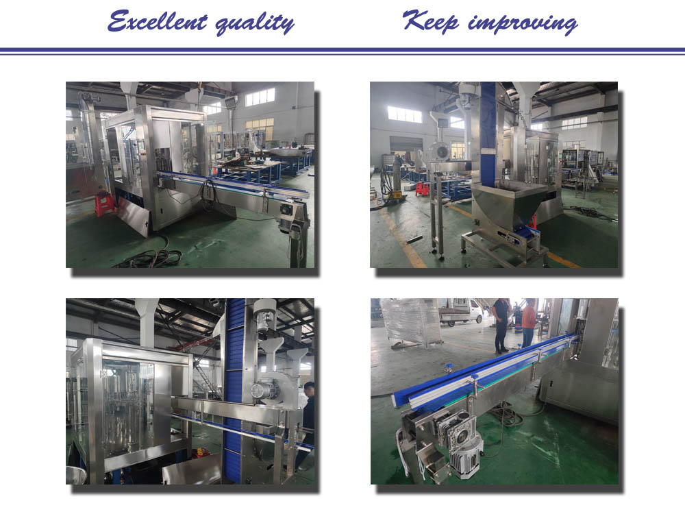 Plastic bottle juice filling machine