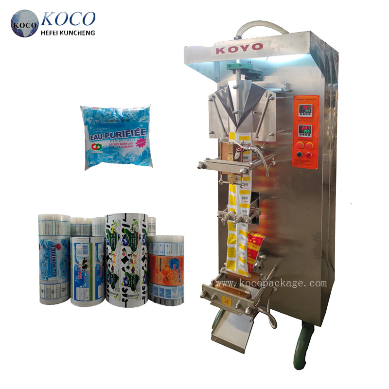 Une machine de remplissage de sachets révolutionnaire pour le marché des boissons et de l'eau pure au Mali
